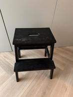 IKEA BEKVAM Opstapkrukje - Zwart, Ophalen of Verzenden, Zo goed als nieuw, Hout