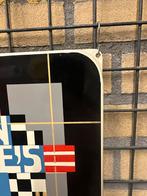 Van Nelle’s Tabak emaille reclamebord, Reclamebord, Gebruikt, I, Ophalen of Verzenden