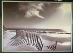 Foto strand met mooie zilverkleurige lijst, Huis en Inrichting, Woonaccessoires | Lijsten, Ophalen, Metaal of Aluminium, 125 cm of meer