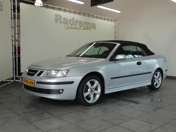 Saab 9-3 Cabrio 2.0t Cabrio Vector Mooie Auto ! (bj 2005), Auto's, Saab, Bedrijf, Te koop, Saab 9-3, ABS, Airbags, Airconditioning