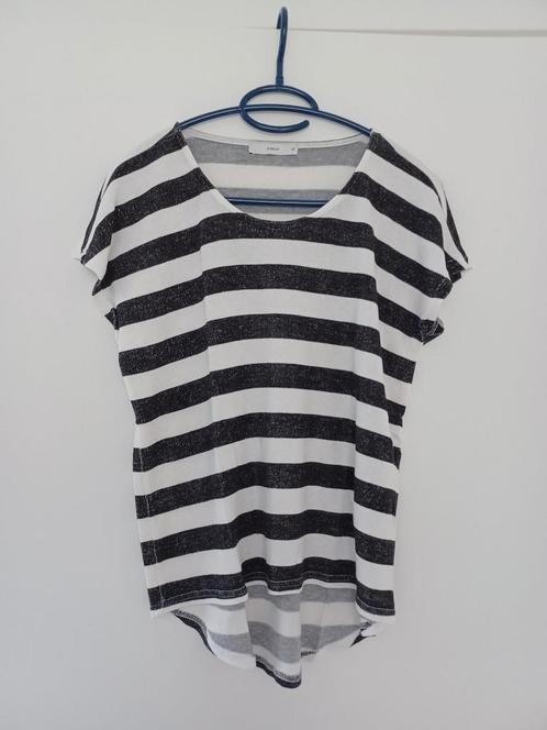 Als NIEUW zwart witte streep top Pigalle ONLY - maat XS 34, Kleding | Dames, Tops, Zo goed als nieuw, Maat 34 (XS) of kleiner