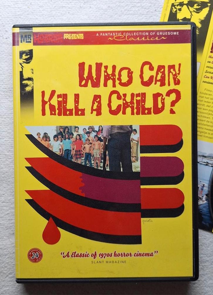 Who can kill a child? ( 1976, Serrador ) Mr. Horror nr. 24, Cd's en Dvd's, Dvd's | Horror, Gebruikt, Overige genres, Vanaf 16 jaar