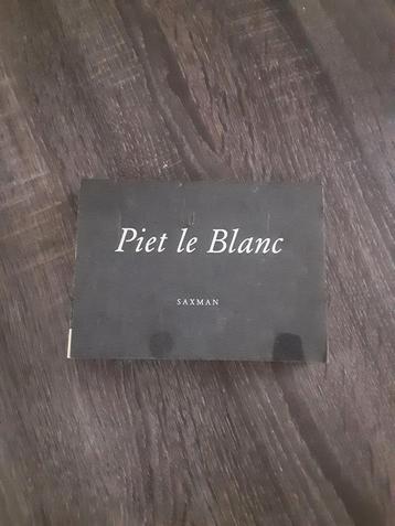 Piet Le Blanc saxman  beschikbaar voor biedingen
