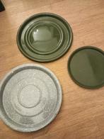 Emaille onderborden 3 stuks, Ophalen