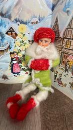 Spun kerst wattenpopje, Diversen, Kerst, Ophalen of Verzenden, Gebruikt