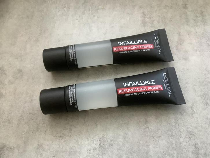 2x L’ Oreal Infaillible Resurfacing Primer - zijn nieuw, Sieraden, Tassen en Uiterlijk, Uiterlijk | Cosmetica en Make-up, Nieuw