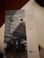 Sonumaxx 2.4 TV Luisterhulp met Gespreksversterker, Overige merken, Ophalen of Verzenden, Zo goed als nieuw, Over oor (circumaural)