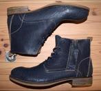 YELLOW CAB - leren halfhoge Mean boots Blue - maat 47, Kleding | Heren, Nieuw, Blauw, Yellow Cab, Ophalen of Verzenden