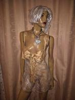 Hunkemöller Nachtkleding - Maat XL - Nieuw, Kleding | Dames, Ondergoed en Lingerie, Hunkemöller, Ophalen of Verzenden, Beige, Nachtkleding