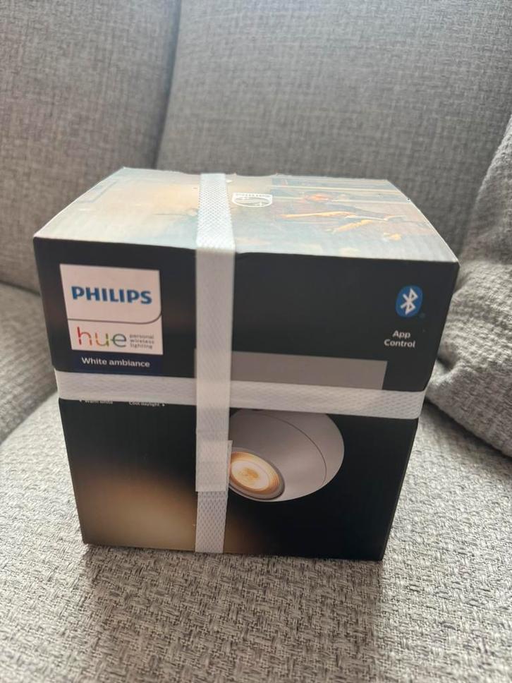 Philips Hue Buckram White Ambiance GU10 (nieuw), Huis en Inrichting, Lampen | Losse lampen, Nieuw, Led-lamp, Minder dan 30 watt