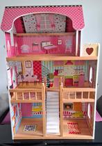 Houten Poppenhuis van Bandits & Angels, Kinderen en Baby's, Speelgoed | Poppenhuizen, Ophalen, Gebruikt