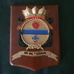 wapenschildje Tydeman, Verzamelen, Embleem of Badge, Nederland, Ophalen of Verzenden, Marine