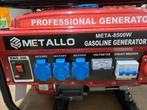 Metallo 8500W 4-takt generator, Nieuw, Ophalen
