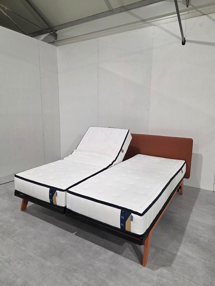 Showroom Auping Original 180x200 Electrisch M2 +Elite Matras, Huis en Inrichting, Slaapkamer | Bedden, Zo goed als nieuw, Tweepersoons