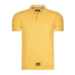 Heren Polo SS Polo Applique Pique - Geel - Maat XXL, Geel, Overige maten, Zo goed als nieuw, Cappuccino Italia