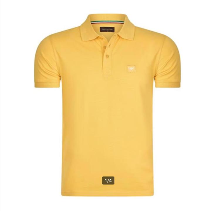 Heren Polo SS Polo Applique Pique - Geel - Maat XXL, Kleding | Heren, Polo's, Zo goed als nieuw, Overige maten, Geel, Ophalen of Verzenden