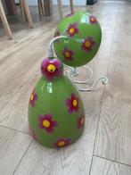 Pylones hanglamp groen gebloemd, Ophalen of Verzenden, Gebruikt, Minder dan 50 cm