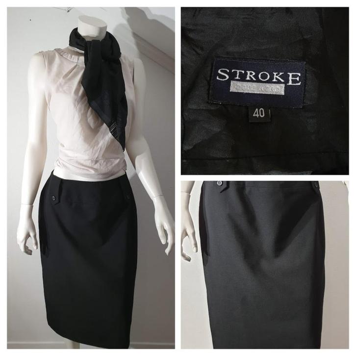 rok stroke Nord, maat M*23*, Kleding | Dames, Rokken, Zo goed als nieuw, Maat 38/40 (M), Zwart, Boven de knie, Ophalen of Verzenden