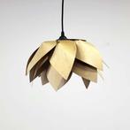 Hanglamp Lotus - Houten Design 24193, Huis en Inrichting, Lampen | Hanglampen, Ophalen, Gebruikt, Hout, Minder dan 50 cm
