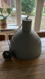 Hanglamp grijs, Huis en Inrichting, Lampen | Hanglampen, Ophalen, Zo goed als nieuw, 75 cm of meer