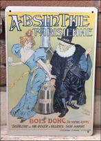 Retro ABSINT Reclamebord jugendstil Absinthe poster, Ophalen, Nieuw, Reclamebord