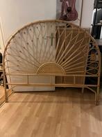 Mooi Rotan Hoofdbord, Huis en Inrichting, Slaapkamer | Bedden, Ophalen, Zo goed als nieuw, Tweepersoons, Hout