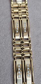 Massief 18k gouden armband 46.5 gram, Sieraden, Tassen en Uiterlijk, Armbanden, Ophalen of Verzenden, Zo goed als nieuw, Goud