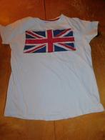 Primark T-shirt Britse vlag - 152, Primark, Jongen of Meisje, Gebruikt, Ophalen of Verzenden
