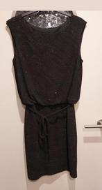 Esprit, zwarte jurk met fijne glitter, xl, Zwart, Maat 46/48 (XL) of groter, Ophalen of Verzenden, Zo goed als nieuw