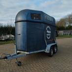 Paardentrailer 2-paardstrailer. Polyester met zadelkamer., Dieren en Toebehoren, Ophalen, Zo goed als nieuw, Polyester, 2-paards trailer