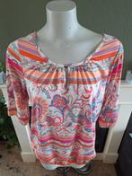 K-Design felle kleuren top shirt M 38 40 K Design Gratis Ver, Kleding | Dames, Maat 38/40 (M), K-design, Verzenden, Zo goed als nieuw