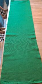 Groene Tafelloper groen tafel loper tafelkleed ikea, Verzenden, Gebruikt, Rechthoek, Binnen
