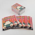 105 x Pakjes Snorlax Pokemon Ansichtkaarten || BIEDEN, Nieuw, Ophalen of Verzenden