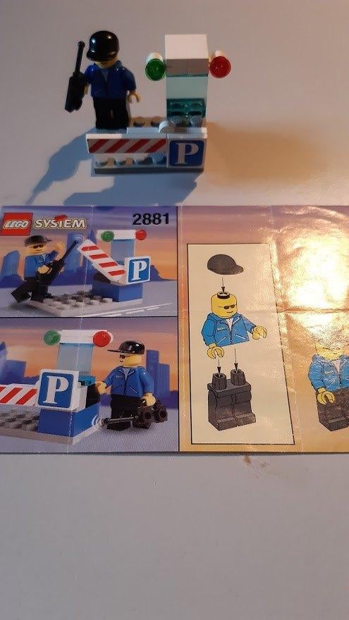 2881 Lego system - parkeerwacht, Ophalen of Verzenden, Gebruikt