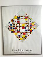 Piet Mondriaan Victory Boogie Woogie Poster Gemeentemuseum, Ophalen, Gebruikt, 75 tot 100 cm, Foto of Poster