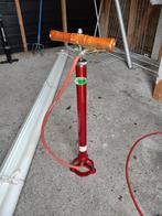 Fietspomp, Ophalen, Gebruikt