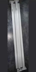 Duraline tafelpoot vierkant wit 25x25 mm 80 cm, Ophalen of Verzenden, Zo goed als nieuw