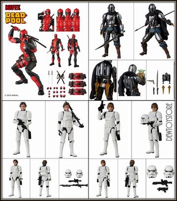 [𝗣𝗿𝗲-𝗼𝗿𝗱𝗲𝗿] Medicom Toy MAFEX Action Figure beschikbaar voor biedingen