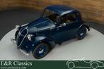 Simca 5 | Goede Staat | Zeldzaam | 1937, Blauw, Handgeschakeld, 2 stoelen, 570 cc