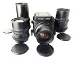MAMIYA RZ 67 MET 4 LENZEN, Ophalen of Verzenden, Gebruikt, Spiegelreflex, Overige Merken