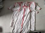 3 slaapzakken Hema met mouw mt 68-80 wit / roze poes, Ophalen of Verzenden, Gebruikt, 70 tot 85 cm, Slaapzak