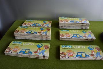 51 Vintage mini loco boekjes met de losse kaarten: Rekenen beschikbaar voor biedingen