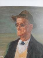 Wilhelm Gimmi James Joyce 1947 Offset Prent 1985, Verzamelen, Gebruikt, Verzenden, 1980 tot heden