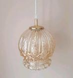 Vintage bubble bol lamp | Jaren 60 amberkleur lamp |, Ophalen of Verzenden, Zo goed als nieuw, Minder dan 50 cm