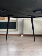 Eettafel teak 120cm doorsnede, Huis en Inrichting, Tafels | Eettafels, Ophalen, Zo goed als nieuw, Vier personen, 100 tot 150 cm