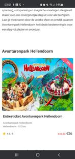 4 kaarten hellendoorn, Tickets en Kaartjes, Drie personen of meer