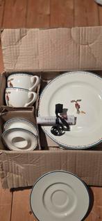 Nieuw Kerst servies 2 pers., Antiek en Kunst, Ophalen of Verzenden