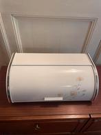 Prachtig vintage Brabantia brood bewaarblik met bloemen, Ophalen of Verzenden, Zo goed als nieuw