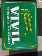Vintage Vivil Reclamebord, Ophalen of Verzenden, Gebruikt, Reclamebord