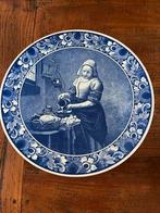 4 Delftsblauwe borden van Chemkefa  +- 29 cm doorsnee, Antiek en Kunst, Antiek | Wandborden en Tegels, Ophalen
